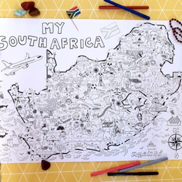 My South Africa Map